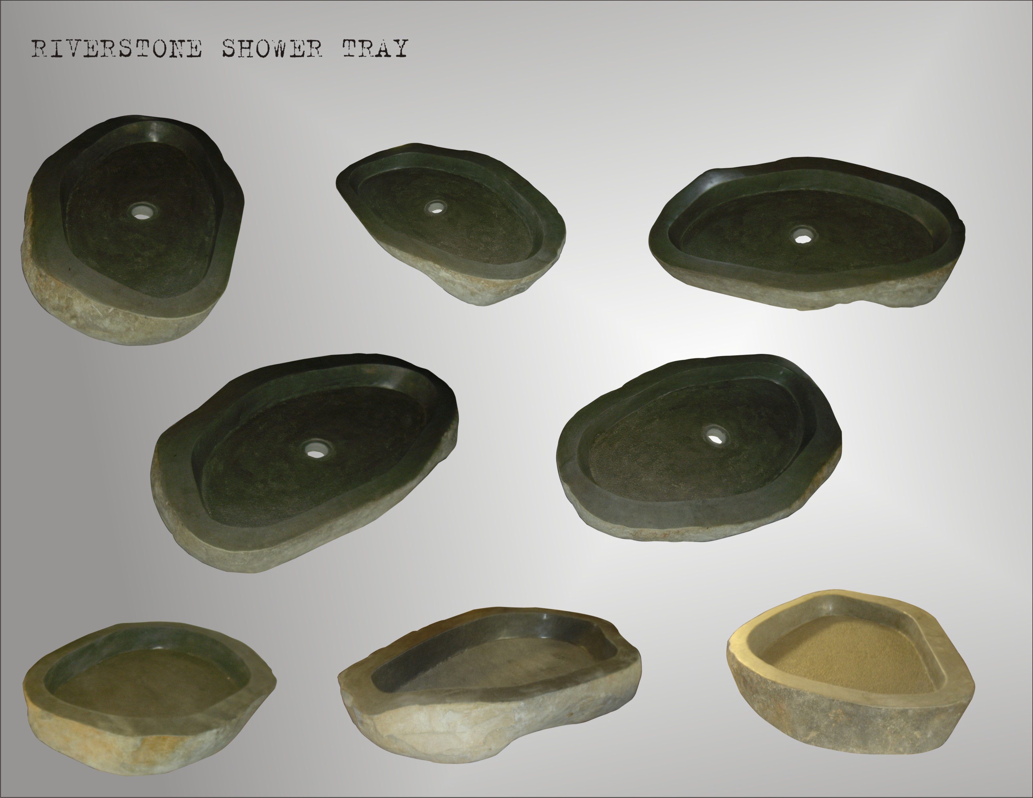 River Stone Shower Tray
